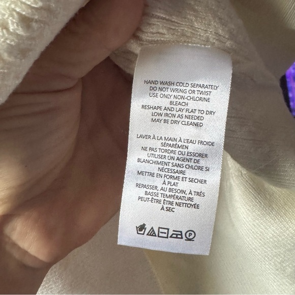 Anthropologie pilcro crafted bib sweater tank size xs - Picture 7 of 12